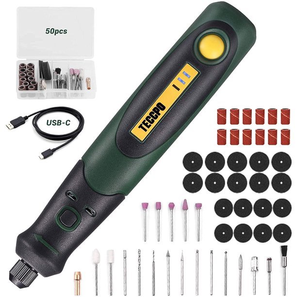 3.jpeg TECCPO Cordless Rotary Tool, 50pcs Accessories