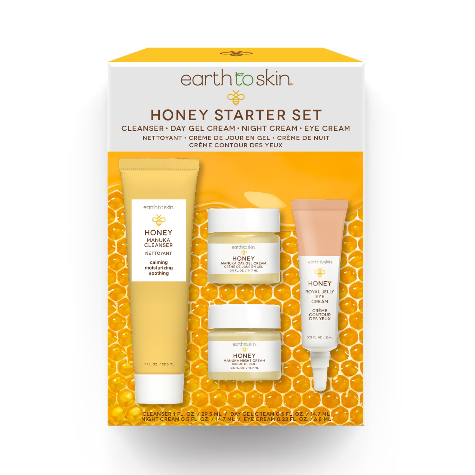 4a1fd185-c006-4649-b5cf-91b8245e275c_1.2c1086be5c59e907cf8ea67fc7b651ae-1.jpeg Earth to Skin Honey Manuka Starter Set