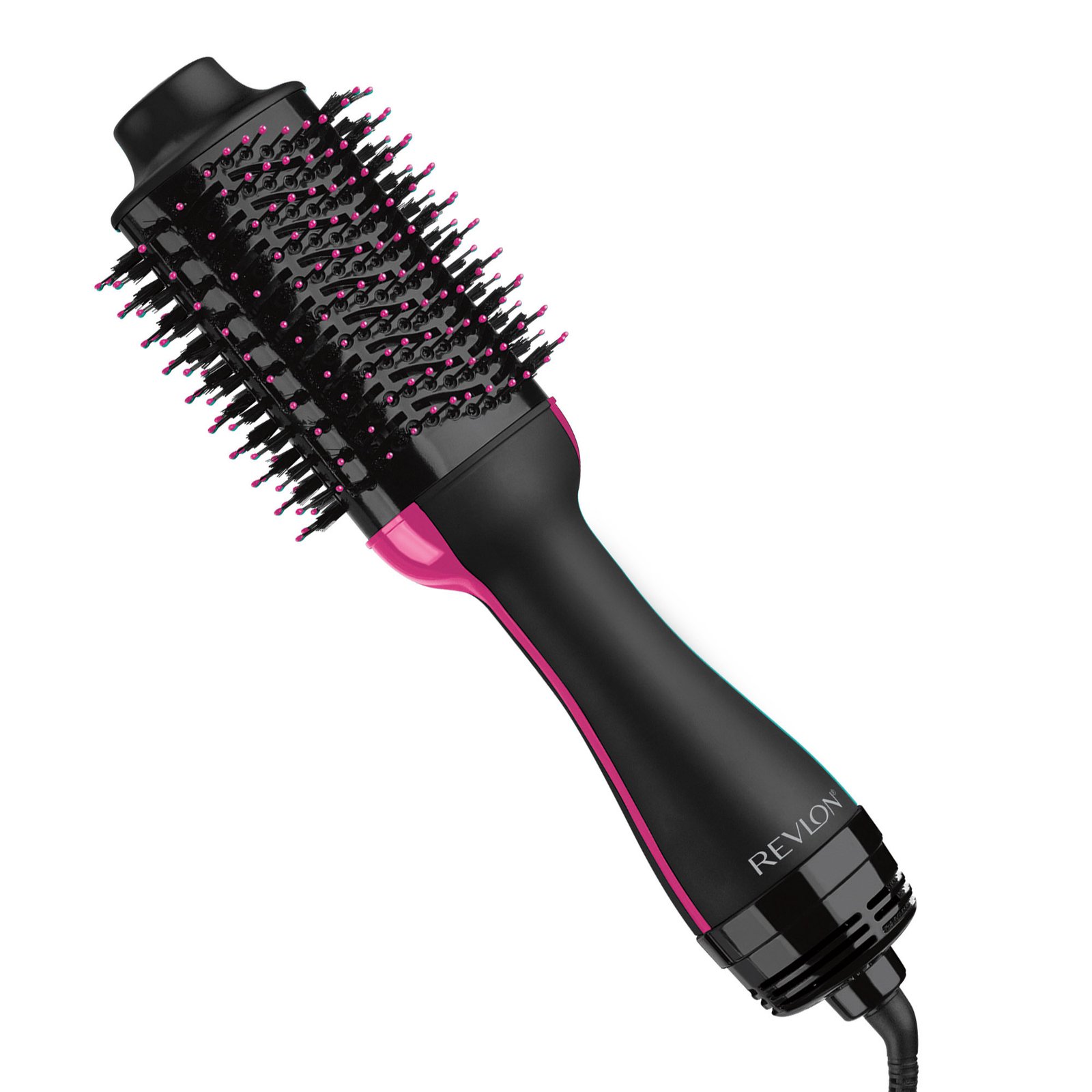 5a3888d0-95ff-4de2-ab52-f9f2236a0773_1.e27b0fc7fb5a5b5da84ef29192e77b8a-1.jpeg Revlon One-Step Volumizer Hair Dryer and Hot Air Brush, Black