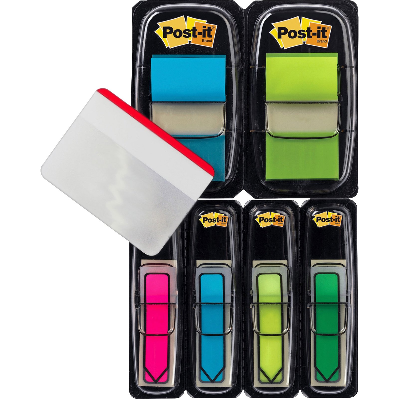 b2069915-ee17-4317-832b-68133a97f4ff_1.ed454a72e6d2c4e8b4d185bcc152ac8b.jpeg Post-it Tabs and Flags Assorted Brights Value Pack,